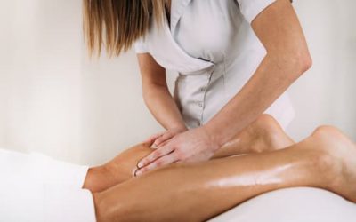 Massaggio sportivo gambe